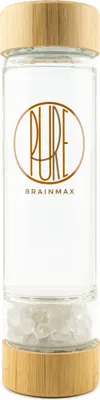 Zdjęcie produktu dla BrainMax Pure® Szklana butelka z kryształem, 500 ml