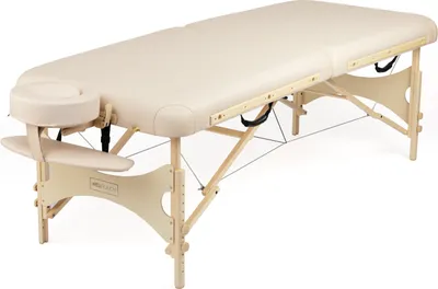 Produktbild von Massageliege KOMFORT II, 80x202 cm, ölresistent, 6,5 cm Komfortpolsterung, verstellbare Kopfstütze