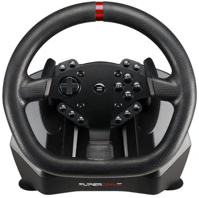 Immagine prodotto di SuBsonic SA5659 - Volante + pedali - PlayStation 4 - Xbox One - Xbox One S - Xbox One X - Xbox Series S - Xbox Series X - D-Pad - Pulsante Opzioni - Pulsante Condividi - Digitale - Cablato - USB