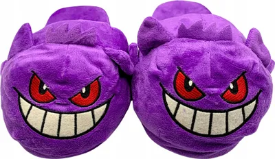 Produktbild von Pokemon Go Gengar Plüsch Hausschuhe Warm Herren Kinder Damen Gr. 35-38