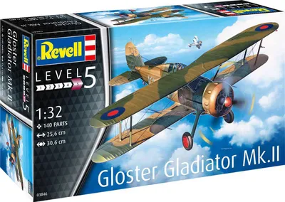 Produktbild von Gloster Gladiator Mk. II, Revell Modellbausatz