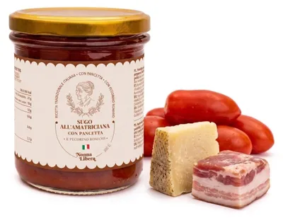 Zdjęcie produktu dla Sos do makaronu Amatriciana Sugo all'amatriciana 300g - Nonna Libera