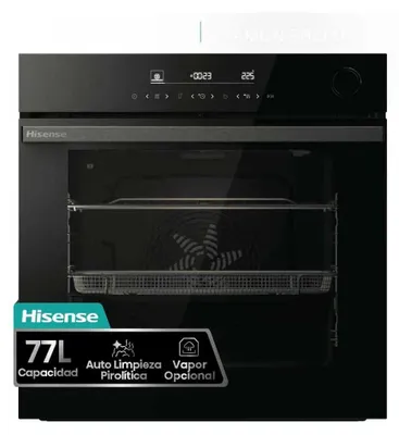 Produktbild von Hisense BSA66346PBGUKWIFI, Groß, Elektrischer Ofen, 77 l, 3500 W, 77 l, 2300 W
