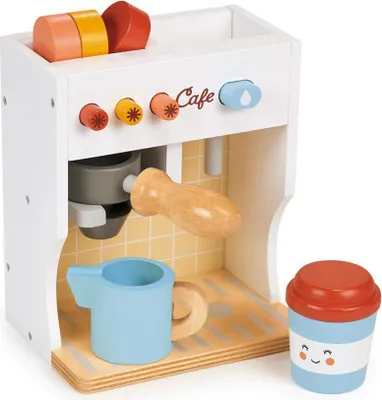 Produktbild von Mentari Holzspielzeug Barista Set - Kaffee Spielküche