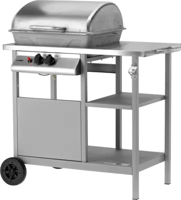 Produktbild von Gasgrill 5,5kW, 2 Brenner, Edelstahl 91,3 × 54,6 × 95,8 cm