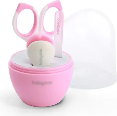 Immagine prodotto di BABYONO | Set per la cura delle unghie - per bambini e neonati - verde - igienico e compatto - sicuro da usare