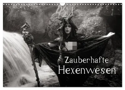 Produktbild von Zauberhafte Hexenwesen (Wandkalender 2027 DIN A3 quer), CALVENDO Monatskalender