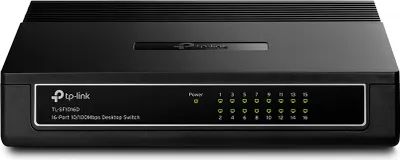 Produktbild von Niezarządzalna karta sieciowa TP-Link TL-SF1016D Fast Ethernet (10/100) biała