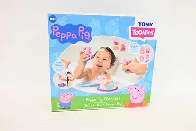 Immagine prodotto di Tomy Peppa Pig Set da bagno, Set da bagno, bambino/ bambina, 1,5 anni/anni, Multicolore