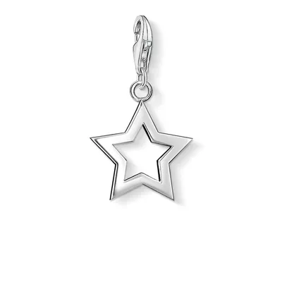 Image de Thomas Sabo 0857-001-12 Pendentif à breloques étoile argent sterling