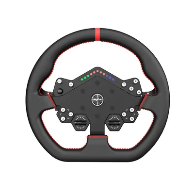 Obrázok produktu pre PXN WDS-R2 Racing Wheel pre Sim Racing, kompatibilný s VD10 Base, silová spätná väzba, 10Nm, 24-bitový magnetický snímač, PC Gaming - WDS-R2 Steering Wheel