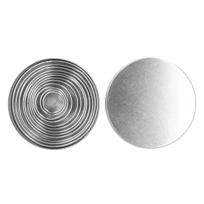 Imagen del producto de Molde para mousse, cortador de galletas, molde redondo para pasteles, aro para pasteles, molde para cortar galletas, molde para mousse