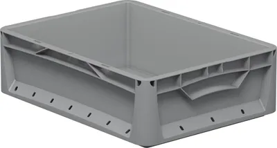 Produktbild von Eurobox 40x30x12cm grau 11,4 l