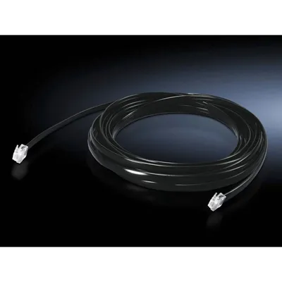 Produktbild von Rittal DK 7030.490, 4 m, RJ-45, RJ-45, Schwarz