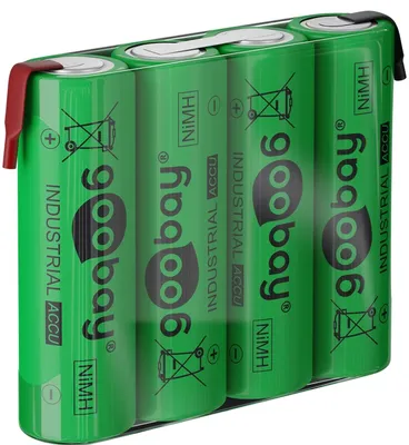 Produktbild von Goobay 55580 Haushaltsbatterie Wiederaufladbare Batterie AA Nickel-Metallhydrid (NiMH)