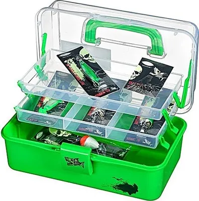 Produktbild von Fladen Tackle Box My First Fishing Lures Green
