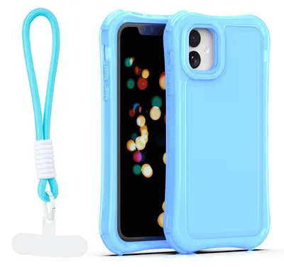 Zdjęcie produktu dla Nakładka Safepop Ze Smyczą Do Iphone 11 Niebieska