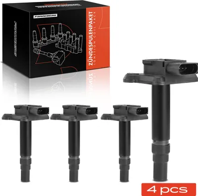 Image de Frankberg 4x Module d'allumage Bobine d'allumage pour VW Golf IV Variant New Beetle Sharan Audi A3 A6 Avant A8 TT Roadster Seat