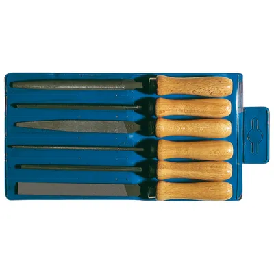 Obrázok produktu pre PFERD 11706100, Set súborov, Krížový rez, Hliník, Mosadz, liatina, Odlievaná oceľ, Meď, Oceľ, Zinok, Drevo, Drevo, 100 mm