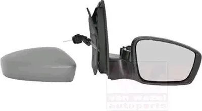 Produktbild von VAN WEZEL 5701814 Außenspiegel Seitenspiegel Rechts für VW up! Schrägheck (121, 122, BL1, BL2) Konvex Grundiert