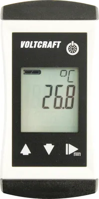 Zdjęcie produktu dla VOLTCRAFT PTM-100 Urządzenie do pomiaru temperatury -200 do 450 °C Typ czujnika Pt1000 IP65 (VC-8603570)
