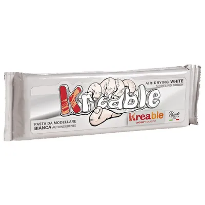 Obrázek produktu pro Samotvrdnoucí hmota KREA bílá 1 kg
