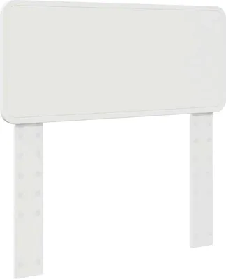 Image de Tête de lit Blanc Bois d'ingénierie