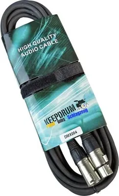 Image de keepdrum 15m DMX Cable 3-pol XLR 100Ohm