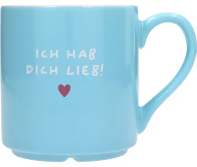 Image de Tasse préférée avec anse et message, 300 ml - Je t'aime