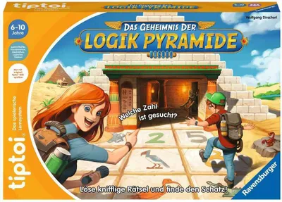 Zdjęcie produktu dla tiptoi® Tajemnica piramidy logicznej Ravensburger 00120