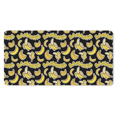 Produktbild von MuchoWow® Mauspad Mousepad Banane - Muster - Obst 60x30 cm - Mousepads - Maus Mat - Pad - Mausunterlage - Nachhaltig