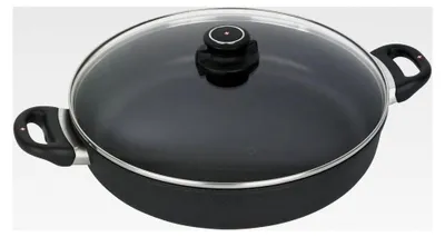 Produktbild von 4-teiliges Aluminium Braisierpfannen-Set 28 cm mit Induktionsboden und Deckel