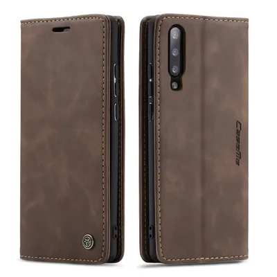 Obrázek produktu pro Xiaomi Mi 9 Pouzdro, RetroPolyuretanKožené Pouzdro, Kapsy na Karty, Magnetické Uzavírání, Pouzdro s Funkcí Stojánku pro Xiaomi Mi 9 Káva