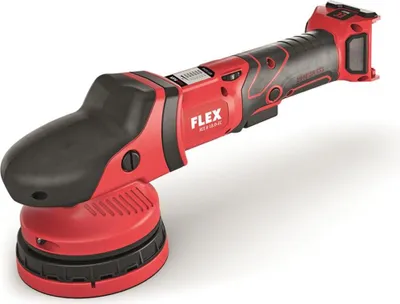 Produktbild von Flex Akku-Exzenterpolierer XCE 8 125 18.0-EC im Karton ohne Akku/Ladegerät