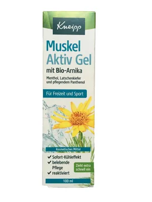 Immagine prodotto di Gel attivo muscolare Kneipp 100 ml