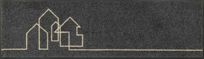 Produktbild von Fussmatte wash+dry Design Linestreet 35x120 cm