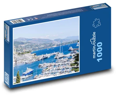 Obrázok produktu pre Puzzle 1000 Prístav v Monaku - martinpuzzle