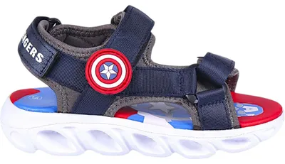 Produktbild von Sandalen Captain America mit Klettverschluss 32 Blau