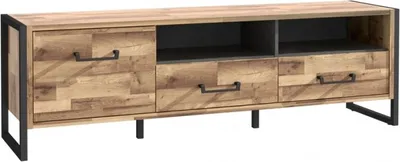 Produktbild von Furniture24 Lowboard HUD HUDT131 TV Schrank Unterschrank mit 2 Schubladen und 2 Türen