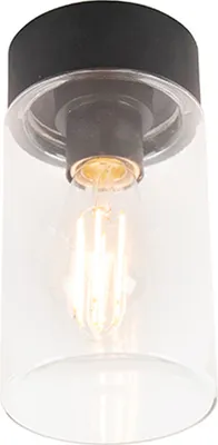 Produktbild von Moderne Deckenleuchte Schwarz 22,6 cm IP44 Jarra