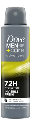 Produktbild von Dove Deo-Spray – 150 ml – Men+Care Advanced – unsichtbarer Frischeffekt