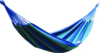 Immagine prodotto di Amaca in tessuto, Colore: blu a righe