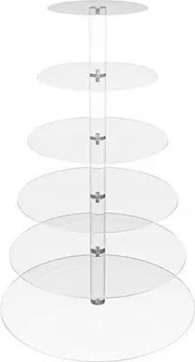 Produktbild von Tortenständer Rund Groß 40 x 51 cm -