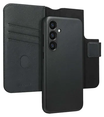 Imagen del producto de Funda tipo libro 2 en 1 de cuero con MagSafe para Samsung Galaxy S23 FE - Color ópalo