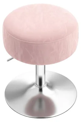 Produktbild von Höhenverstellbarer Schminkhocker | Pastellrosa | 38x38x44-60 cm