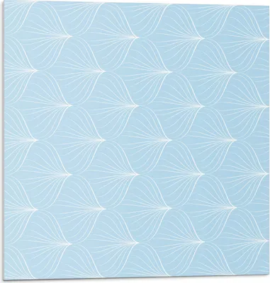 Immagine prodotto di Onde in un motivo delicato - Autoadesivo - Rivestimenti murali - Decorazioni murali - Pannelli murali decorativi - Pannelli murali 3D - Design murale autoadesivo - 4 pezzi 50 x 50 cm