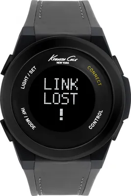 Produktbild von Kenneth Cole Connect Herren Smart Watch grau/schwarz KC10022806