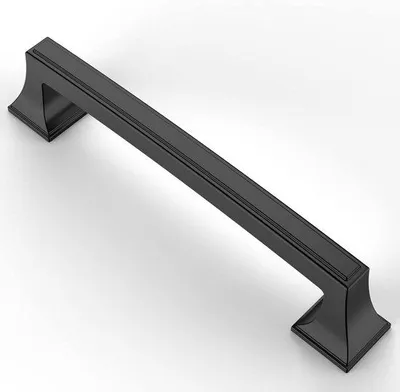 Produktbild von Küchenfahrradschubladen 128 mm Öffnungsweg schwarz - Set aus 6 für Küchen Schubladen Türen