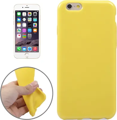 Produktbild von Apple iPhone 6 Handy Hülle TPU Gelb