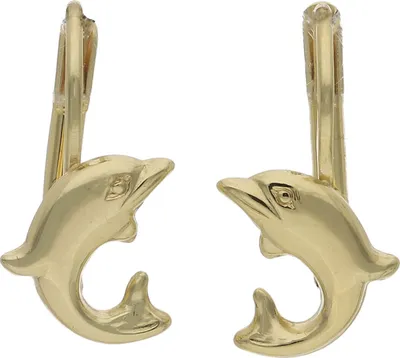 Produktbild von JuwelmaLux Ohrhänger Delfin für Kinder 333 Gold JL14-06-0386